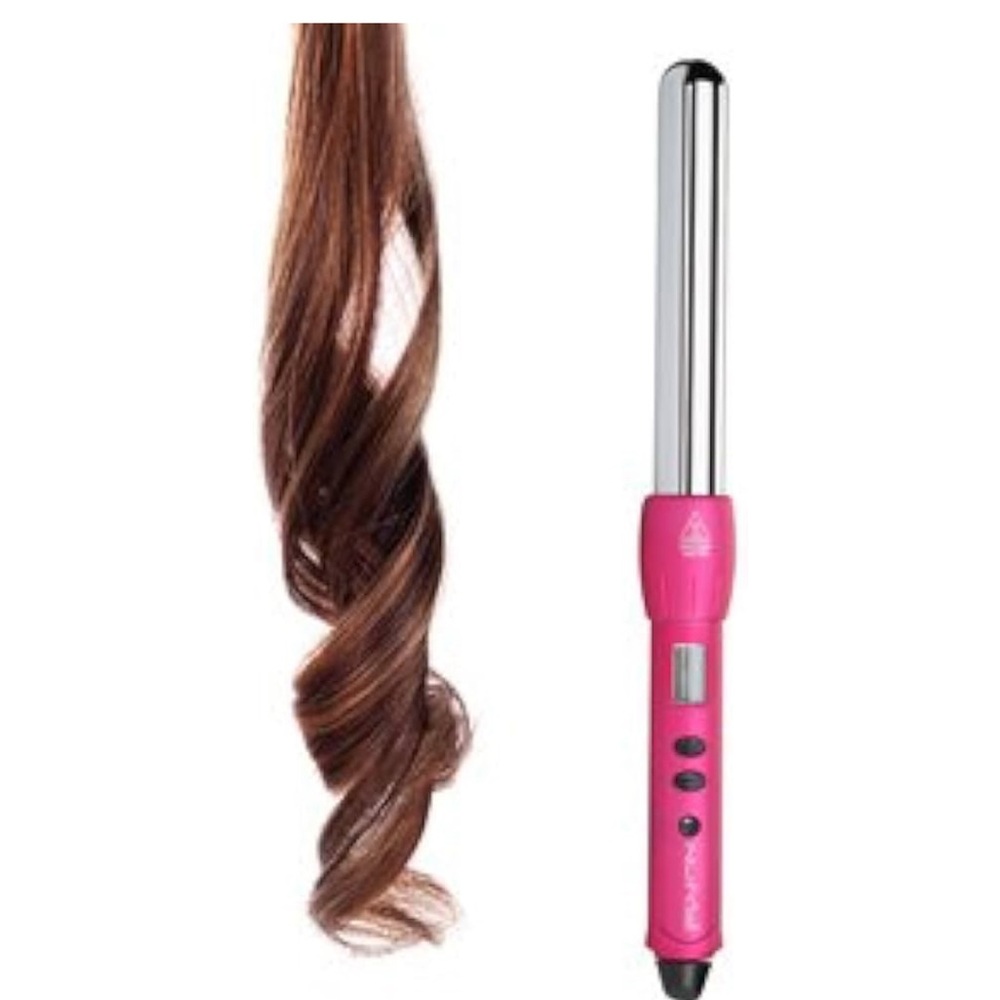 NuMe model HB212 curling wand pink